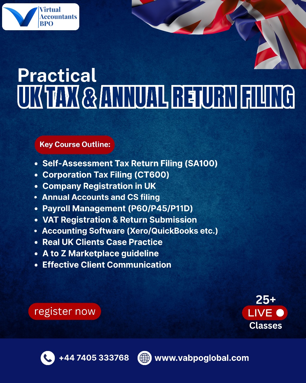Master UK Tax Filing & Build a Global Accounting Career